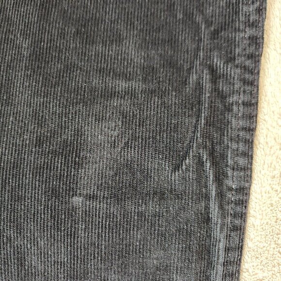Y2K Levi's 514 Black Corduroy Pants Men's 34x32 Straight Fit - Picture 11 of 15